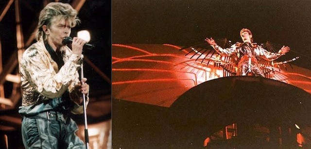 david bowie glass spider hair